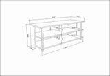 Comodă TV Pueblo, Diverse culori, 120x45x47 cm - Negru - Stejar | SKU: 322RTC2239 | Comodă TV Pueblo, 120x45x47 cm, varianta Negru - Stejar, produs pentru amenajarea locuinței, disponibil online în România la CasaMob