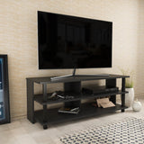 Comodă TV Pueblo, Diverse culori, 120x45x47 cm - Negru - Antracit | SKU: 322RTC2240 | Comodă TV Pueblo, 120x45x47 cm, varianta Negru - Antracit, produs pentru amenajarea locuinței, disponibil online în România la CasaMob