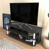 Comodă TV Pueblo, Diverse culori, 120x45x47 cm - Alb - Antracit | SKU: 322RTC2244 | Comodă TV Pueblo, 120x45x47 cm, varianta Alb - Antracit, produs pentru amenajarea locuinței, disponibil online în România la CasaMob