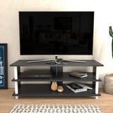 Comodă TV Pueblo, Diverse culori, 120x45x47 cm - Alb - Antracit | SKU: 322RTC2244 | Comodă TV Pueblo, 120x45x47 cm, varianta Alb - Antracit, produs pentru amenajarea locuinței, disponibil online în România la CasaMob