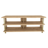 Comodă TV Pueblo, Diverse culori, 120x45x47 cm - Auriu - Stejar | SKU: 322RTC2247 | Comodă TV Pueblo, 120x45x47 cm, varianta Auriu - Stejar, produs pentru amenajarea locuinței, disponibil online în România la CasaMob