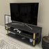 Auriu - Antracit | SKU: 322RTC2248 | Comodă TV Pueblo, 120x45x47 cm, varianta Auriu - Antracit, produs pentru amenajarea locuinței, disponibil online în România la CasaMob