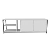Comodă TV Primrose, Diverse culori, 160x35x51 cm - Negru - Alb | SKU: 322RTC2250 | Comodă TV Primrose, 160x35x51 cm, varianta Negru - Alb, produs pentru amenajarea locuinței, disponibil online în România la CasaMob