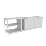 Comodă TV Primrose, Diverse culori, 160x35x51 cm - Alb | SKU: 322RTC2254 | Comodă TV Primrose, 160x35x51 cm, varianta Alb, produs pentru amenajarea locuinței, disponibil online în România la CasaMob