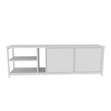 Comodă TV Primrose, Diverse culori, 160x35x51 cm - Alb | SKU: 322RTC2254 | Comodă TV Primrose, 160x35x51 cm, varianta Alb, produs pentru amenajarea locuinței, disponibil online în România la CasaMob