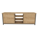 Comodă TV Otis, Diverse culori, 140x35x51 cm - Stejar - Negru | SKU: 322RTC2263 | Comodă TV Otis, 140x35x51 cm, varianta Stejar - Negru, produs pentru amenajarea locuinței, disponibil online în România la CasaMob