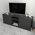 Negru - Antracit | SKU: 322RTC2264 | Comodă TV Otis, 140x35x51 cm, varianta Negru - Antracit, produs pentru amenajarea locuinței, disponibil online în România la CasaMob