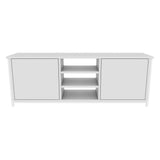 Comodă TV Otis, Diverse culori, 140x35x51 cm - Alb | SKU: 322RTC2266 | Comodă TV Otis, 140x35x51 cm, varianta Alb, produs pentru amenajarea locuinței, disponibil online în România la CasaMob