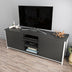 Alb - Antracit | SKU: 322RTC2268 | Comodă TV Otis, 140x35x51 cm, varianta Alb - Antracit, produs pentru amenajarea locuinței, disponibil online în România la CasaMob