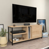 Comodă TV Neola, Diverse culori, 120x35x51 cm - Negru - Stejar | SKU: 322RTC2287 | Comodă TV Neola, 120x35x51 cm, varianta Negru - Stejar, produs pentru amenajarea locuinței, disponibil online în România la CasaMob