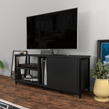Comodă TV Neola, Diverse culori, 120x35x51 cm - Negru - Antracit | SKU: 322RTC2288 | Comodă TV Neola, 120x35x51 cm, varianta Negru - Antracit, produs pentru amenajarea locuinței, disponibil online în România la CasaMob
