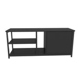 Comodă TV Neola, Diverse culori, 120x35x51 cm - Negru - Antracit | SKU: 322RTC2288 | Comodă TV Neola, 120x35x51 cm, varianta Negru - Antracit, produs pentru amenajarea locuinței, disponibil online în România la CasaMob