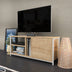 Alb - Stejar | SKU: 322RTC2291 | Comodă TV Neola, 120x35x51 cm, varianta Alb - Stejar, produs pentru amenajarea locuinței, disponibil online în România la CasaMob