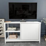 Comodă TV Muskegon, Diverse culori, 90x35x51 cm - Alb | SKU: 322RTC2303 | Comodă TV Muskegon, 90x35x51 cm, varianta Alb, produs pentru amenajarea locuinței, disponibil online în România la CasaMob