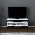 Negru - Alb | SKU: 322RTC2323 | Comodă TV Merrion, 110x35x50 cm, varianta Negru - Alb, produs pentru amenajarea locuinței, disponibil online în România la CasaMob