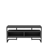 Comodă TV Merrion, Diverse culori, 110x35x50 cm - Negru - Antracit | SKU: 322RTC2325 | Comodă TV Merrion, 110x35x50 cm, varianta Negru - Antracit, produs pentru amenajarea locuinței, disponibil online în România la CasaMob