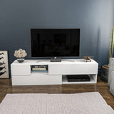 Comodă TV Morton, Diverse culori, 160x38x40 cm - Alb | SKU: 322RTC2335 | Comodă TV Morton, 160x38x40 cm, varianta Alb, produs pentru amenajarea locuinței, disponibil online în România la CasaMob