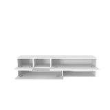 Comodă TV Morton, Diverse culori, 160x38x40 cm - Alb | SKU: 322RTC2335 | Comodă TV Morton, 160x38x40 cm, varianta Alb, produs pentru amenajarea locuinței, disponibil online în România la CasaMob