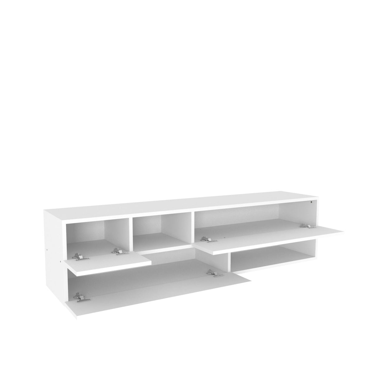 Comodă TV Morton, Diverse culori, 160x38x40 cm - Alb | SKU: 322RTC2335 | Comodă TV Morton, 160x38x40 cm, varianta Alb, produs pentru amenajarea locuinței, disponibil online în România la CasaMob