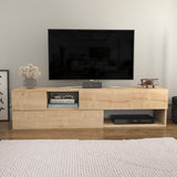 Comodă TV Morton, Diverse culori, 160x38x40 cm - Stejar | SKU: 322RTC2336 | Comodă TV Morton, 160x38x40 cm, varianta Stejar, produs pentru amenajarea locuinței, disponibil online în România la CasaMob