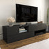 Antracit | SKU: 322RTC2337 | Comodă TV Morton, 160x38x40 cm, varianta Antracit, produs pentru amenajarea locuinței, disponibil online în România la CasaMob