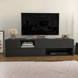 Comodă TV Morton, Diverse culori, 160x38x40 cm - Antracit | SKU: 322RTC2337 | Comodă TV Morton, 160x38x40 cm, varianta Antracit, produs pentru amenajarea locuinței, disponibil online în România la CasaMob