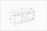 Comodă TV Auburn, Diverse culori, 120x30x61 cm - Stejar | SKU: 322RTC2368 | Comodă TV Auburn, 120x30x61 cm, varianta Stejar, produs pentru amenajarea locuinței, disponibil online în România la CasaMob