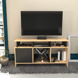Comodă TV Auburn, Diverse culori, 120x30x61 cm - Stejar - Antracit | SKU: 322RTC2370 | Comodă TV Auburn, 120x30x61 cm, varianta Stejar - Antracit, produs pentru amenajarea locuinței, disponibil online în România la CasaMob