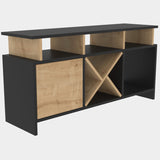 Comodă TV Auburn, Diverse culori, 120x30x61 cm - Antracit - Stejar | SKU: 322RTC2374 | Comodă TV Auburn, 120x30x61 cm, varianta Antracit - Stejar, produs pentru amenajarea locuinței, disponibil online în România la CasaMob