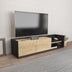 Antracit - Stejar | SKU: 322RTC2397 | Comodă TV Krog, 160x35x37 cm, varianta Antracit - Stejar, produs pentru amenajarea locuinței, disponibil online în România la CasaMob