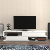 Comodă TV Cortez, Diverse culori, 160x35x39 cm - Alb | SKU: 322RTC2404 | Comodă TV Cortez, 160x35x39 cm, varianta Alb, produs pentru amenajarea locuinței, disponibil online în România la CasaMob