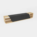 Comodă TV Rhodes, Diverse culori, 240x37x47 cm - Stejar - Antracit | SKU: 322RTC2440 | Comodă TV Rhodes, 240x37x47 cm, varianta Stejar - Antracit, produs pentru amenajarea locuinței, disponibil online în România la CasaMob