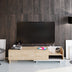 Alb - Sapphire | SKU: 322RTC2453 | Comodă TV Parion, 165x35x41 cm, varianta Alb - Sapphire, produs pentru amenajarea locuinței, disponibil online în România la CasaMob