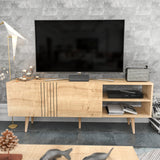 Comodă TV Ronas, Diverse culori, 160x35x39 cm - Sapphire | SKU: 322RTC2457 | Comodă TV Ronas, 160x35x39 cm, varianta Sapphire, produs pentru amenajarea locuinței, disponibil online în România la CasaMob