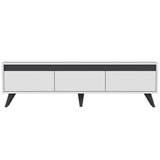 Comodă TV Century, Diverse culori, 150x30x45 cm - Alb | SKU: 327ODS1113 | Comodă TV Century, 150x30x45 cm, varianta Alb, produs pentru amenajarea locuinței, disponibil online în România la CasaMob