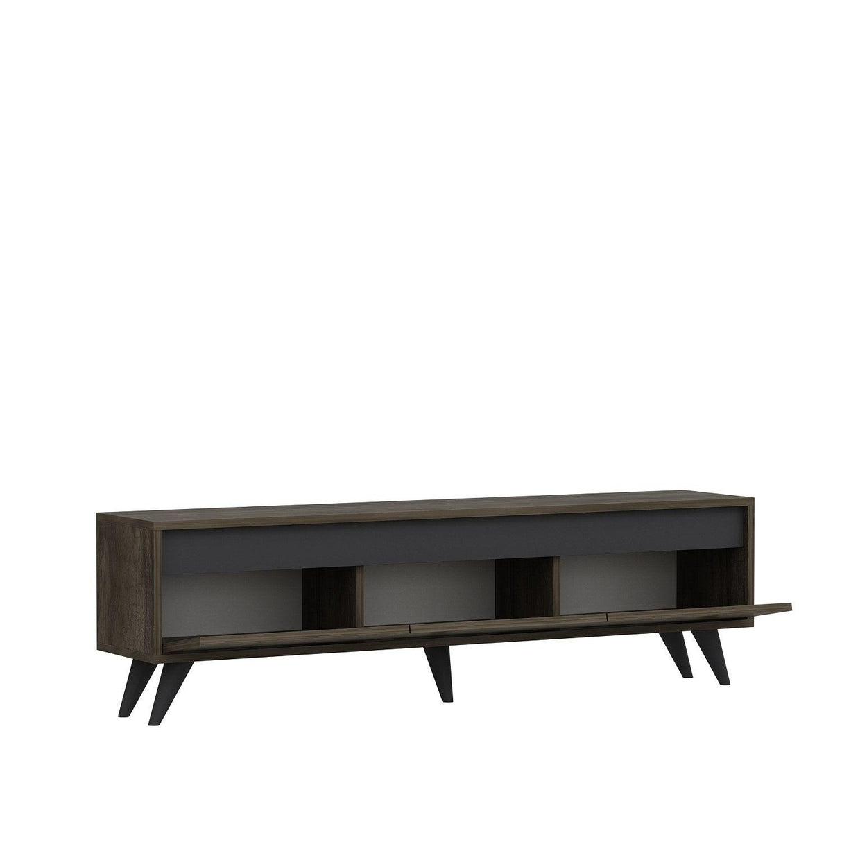 Comodă TV Century, Diverse culori, 150x30x45 cm - Nuc | SKU: 327ODS1114 | Comodă TV Century, 150x30x45 cm, varianta Nuc, produs pentru amenajarea locuinței, disponibil online în România la CasaMob