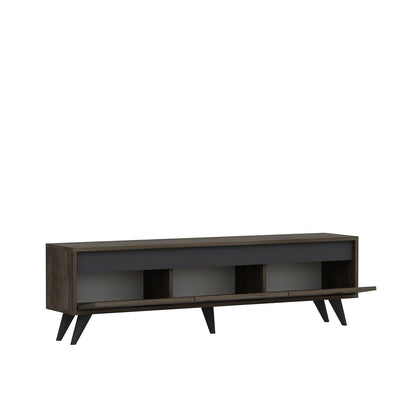 Nuc | SKU: 327ODS1114 | Comodă TV Century, 150x30x45 cm, varianta Nuc, produs pentru amenajarea locuinței, disponibil online în România la CasaMob