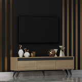 Comodă TV Century, Diverse culori, 150x30x45 cm - Stejar safir | SKU: 327ODS1115 | Comodă TV Century, 150x30x45 cm, varianta Stejar safir, produs pentru amenajarea locuinței, disponibil online în România la CasaMob