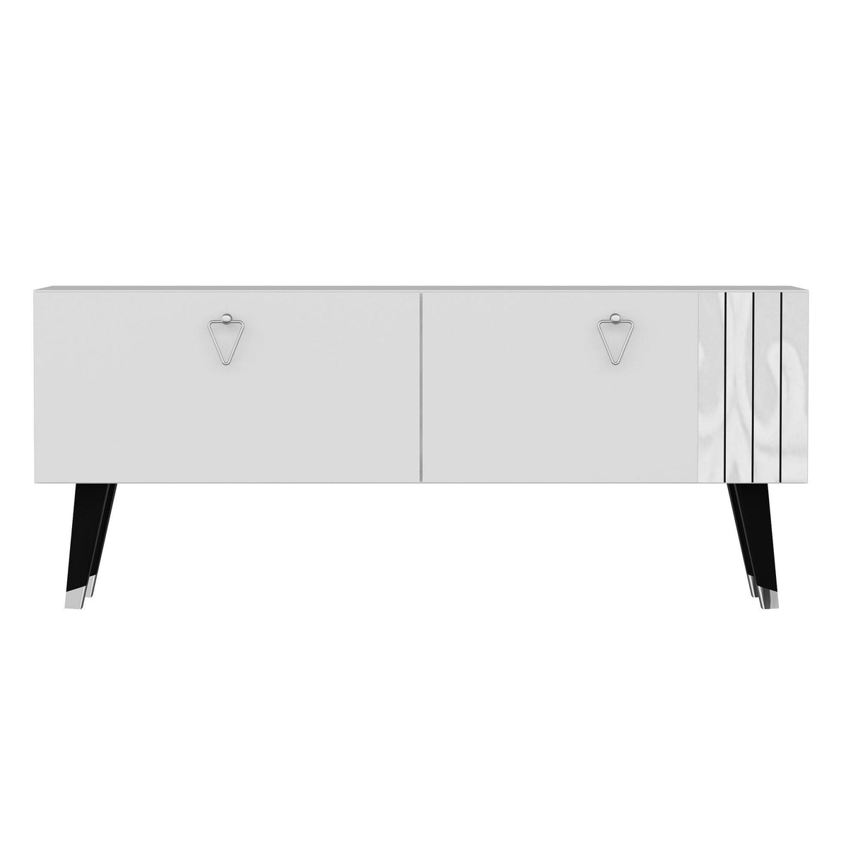 Comodă TV Tarab, Diverse culori, 120x30x50 cm - Alb | SKU: 327ODS1117 | Comodă TV Tarab, 120x30x50 cm, varianta Alb, produs pentru amenajarea locuinței, disponibil online în România la CasaMob
