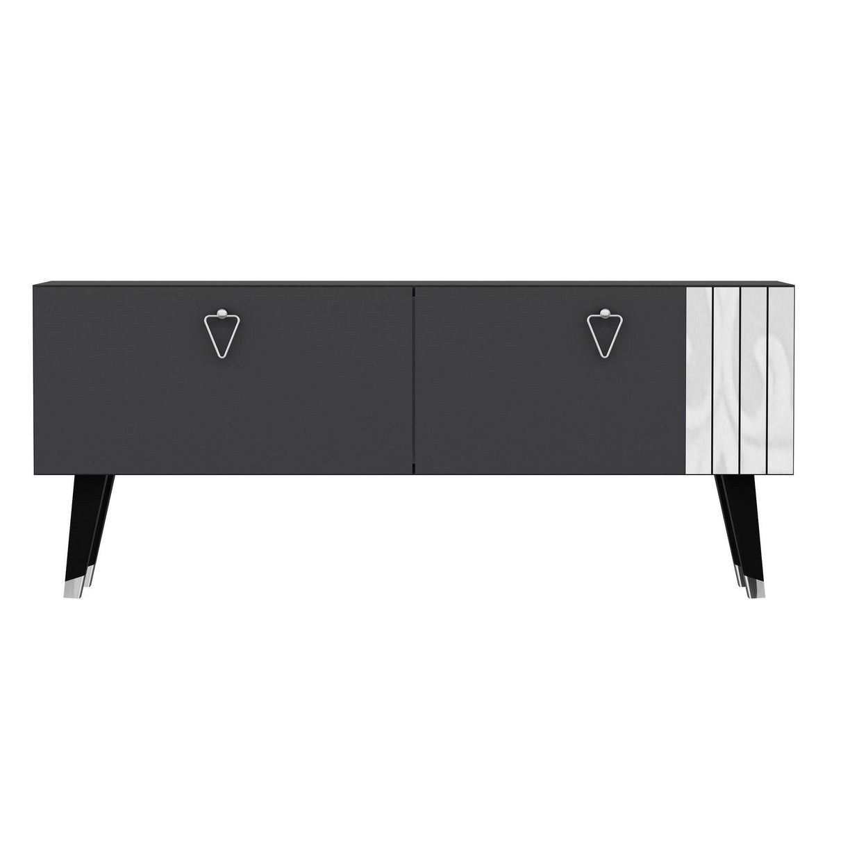 Comodă TV Tarab, Diverse culori, 120x30x50 cm - Antracit | SKU: 327ODS1118 | Comodă TV Tarab, 120x30x50 cm, varianta Antracit, produs pentru amenajarea locuinței, disponibil online în România la CasaMob