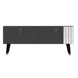 Comodă TV Tarab, Diverse culori, 120x30x50 cm - Antracit | SKU: 327ODS1118 | Comodă TV Tarab, 120x30x50 cm, varianta Antracit, produs pentru amenajarea locuinței, disponibil online în România la CasaMob