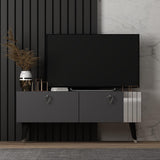 Comodă TV Tarab, Diverse culori, 120x30x50 cm - Antracit | SKU: 327ODS1118 | Comodă TV Tarab, 120x30x50 cm, varianta Antracit, produs pentru amenajarea locuinței, disponibil online în România la CasaMob