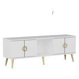 Comodă TV Cey, Diverse culori, 120x30x45 cm - Alb | SKU: 327ODS1120 | Comodă TV Cey, 120x30x45 cm, varianta Alb, produs pentru amenajarea locuinței, disponibil online în România la CasaMob
