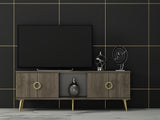 Comodă TV Cey, Diverse culori, 120x30x45 cm - Nuc | SKU: 327ODS1122 | Comodă TV Cey, 120x30x45 cm, varianta Nuc, produs pentru amenajarea locuinței, disponibil online în România la CasaMob