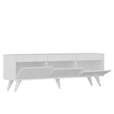 Comodă TV River, Diverse culori, 150x30x48 cm - Alb | SKU: 327ODS1130 | Comodă TV River, 150x30x48 cm, varianta Alb, produs pentru amenajarea locuinței, disponibil online în România la CasaMob