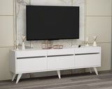 Comodă TV River, Diverse culori, 150x30x48 cm - Alb | SKU: 327ODS1130 | Comodă TV River, 150x30x48 cm, varianta Alb, produs pentru amenajarea locuinței, disponibil online în România la CasaMob