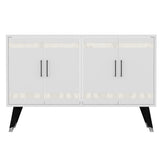 Comodă TV İlda, Diverse culori, 120x30x80 cm - Alb | SKU: 327ODS1132 | Comodă TV İlda, 120x30x80 cm, varianta Alb, produs pentru amenajarea locuinței, disponibil online în România la CasaMob