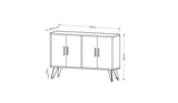 Comodă TV İlda, Diverse culori, 120x30x80 cm - Antracit | SKU: 327ODS1133 | Comodă TV İlda, 120x30x80 cm, varianta Antracit, produs pentru amenajarea locuinței, disponibil online în România la CasaMob