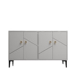 Comodă TV Cria, Diverse culori, 120x30x75 cm - Alb | SKU: 327ODS1136 | Comodă TV Cria, 120x30x75 cm, varianta Alb, produs pentru amenajarea locuinței, disponibil online în România la CasaMob