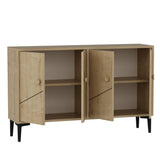 Comodă TV Cria, Diverse culori, 120x30x75 cm - Stejar safir | SKU: 327ODS1137 | Comodă TV Cria, 120x30x75 cm, varianta Stejar safir, produs pentru amenajarea locuinței, disponibil online în România la CasaMob